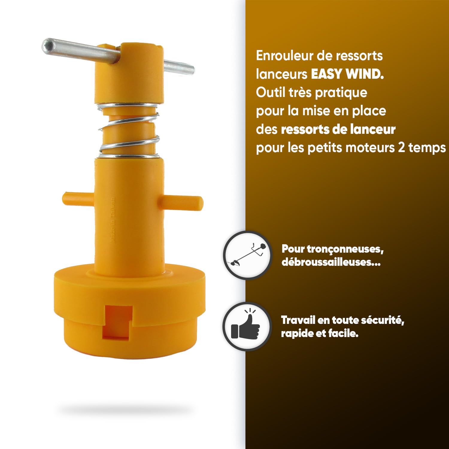 ENROULEUR RESSORT LANCEUR