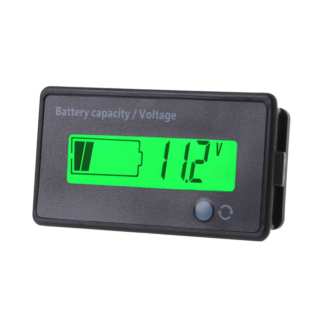 12V-84V Lead-acid Battery Capacity Meter Voltmeter LCD
