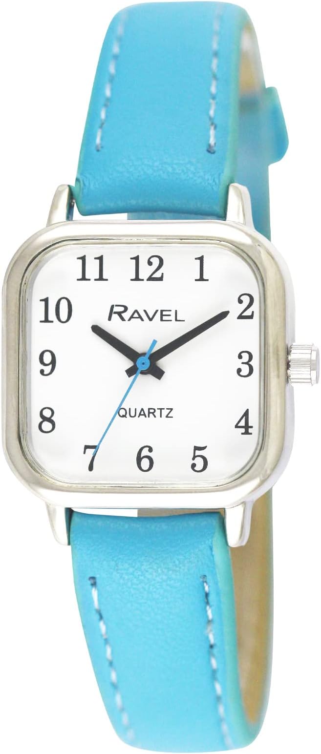 Ravel Women's Pastel Coloured Everyday Watch (27mm case) Grey