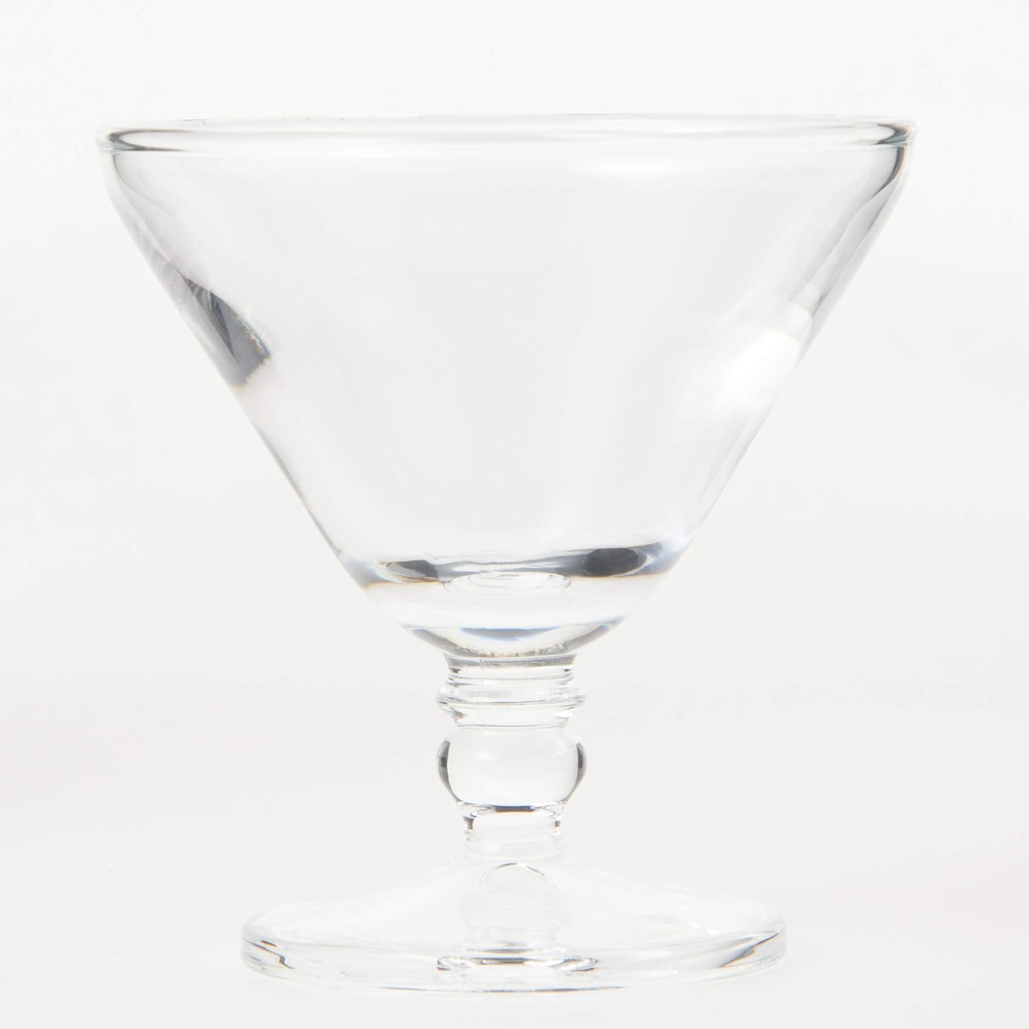 Toyo Sasaki Glass SQ-05201 Mini Stem Glass, 2.8 fl oz (85 ml), Buffet Style, Hors d'oeuvres Made in Japan, Dishwasher Safe, Set of 6