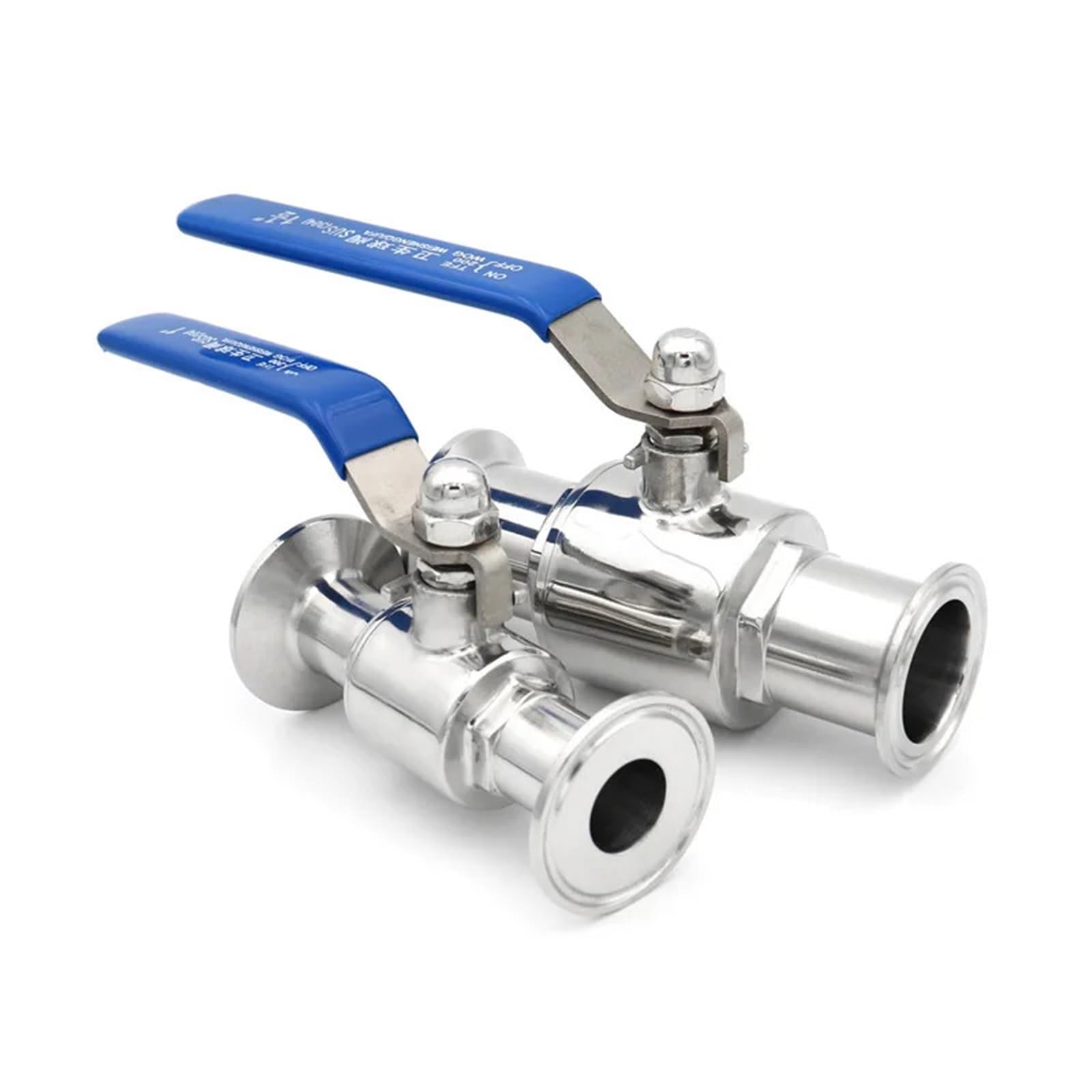 Vanne à bille sanitaire en inox 304 haute pureté avec raccord Tri Clamp pour brasserie