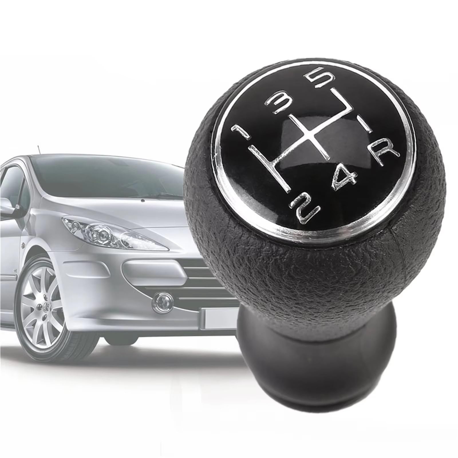 Pomello Cambio Auto Compatibile con CITROEN Per C1 C3 C4 Pomello Del Cambio Manuale A 5 Marce Per Auto Leva