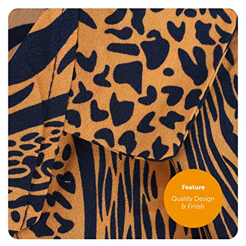 Adults Tiger Shirt - XXX-Large - Orange and Black Tiger Print Shirt - Adults Halloween TV Movie Fancy Dress Costume - Image 4