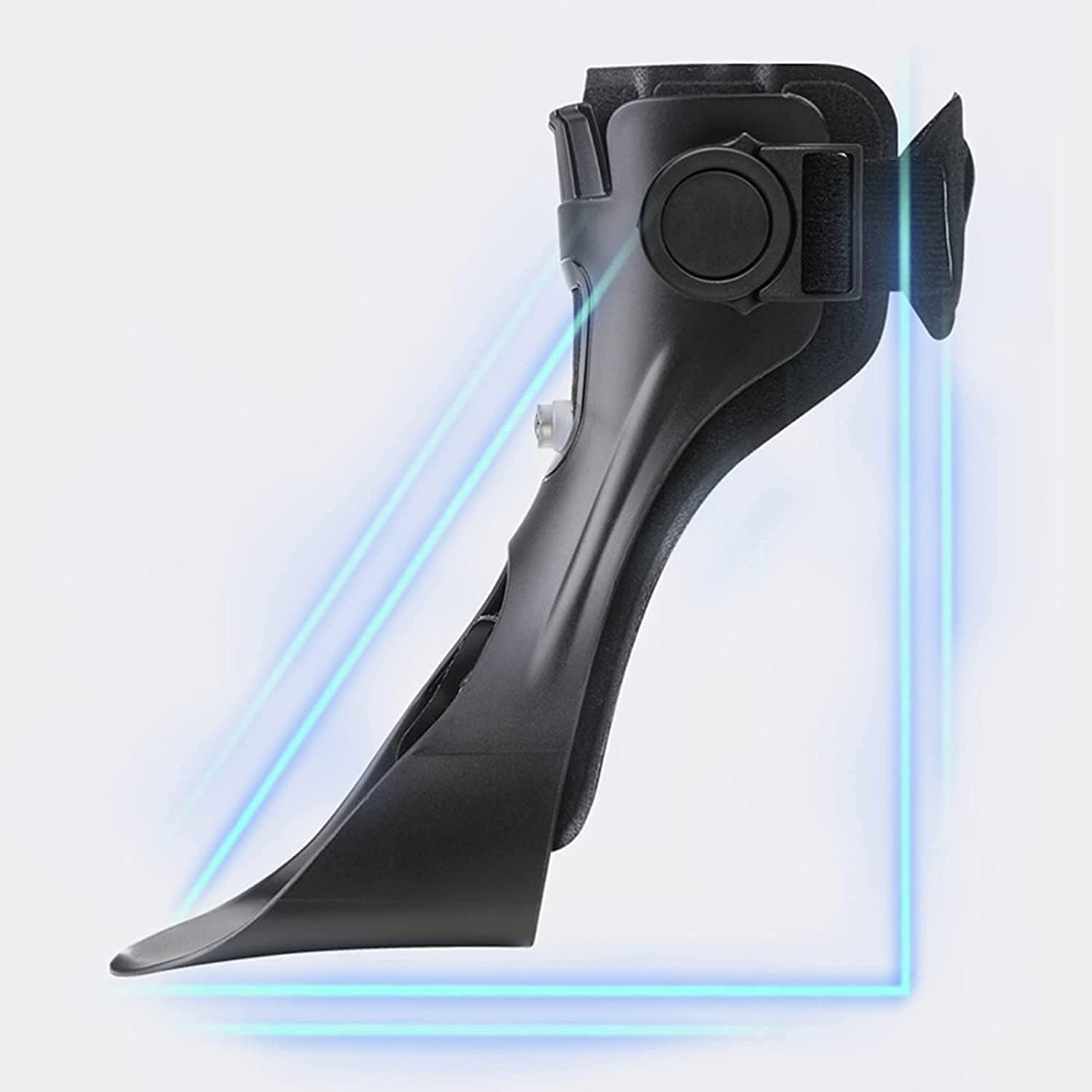 Órtesis para pie caído, Tobilleras Ajustables, correctores posturales para pie caído, para Fascitis Plantar, Dolor en el Arco del pie y tendinitis aquílea (pie Izquierdo, pequeño).