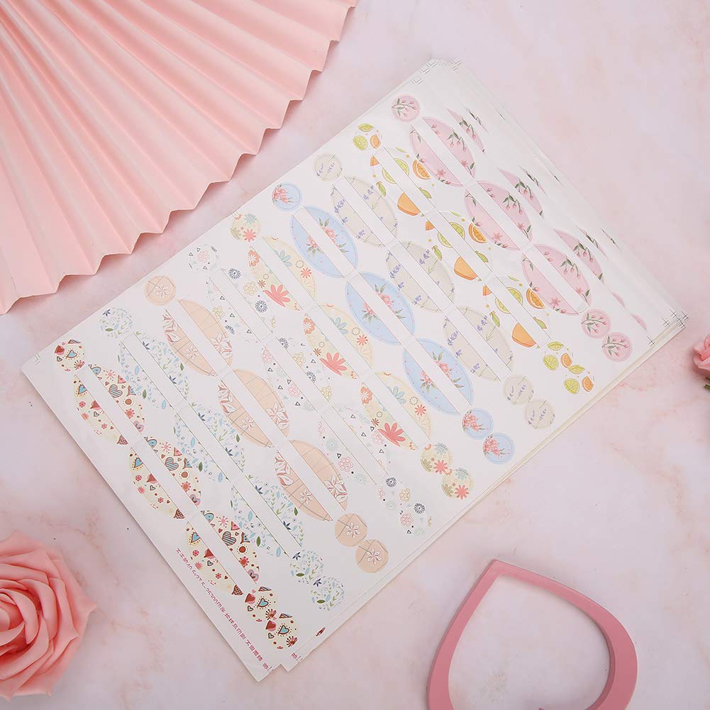 15pcs Vivid Pattern Durable Perfume Bottle Labels Oils Stickers, Essential Oil Bottle Labels, Lotion Opening Bottles Ttravel for Rollers