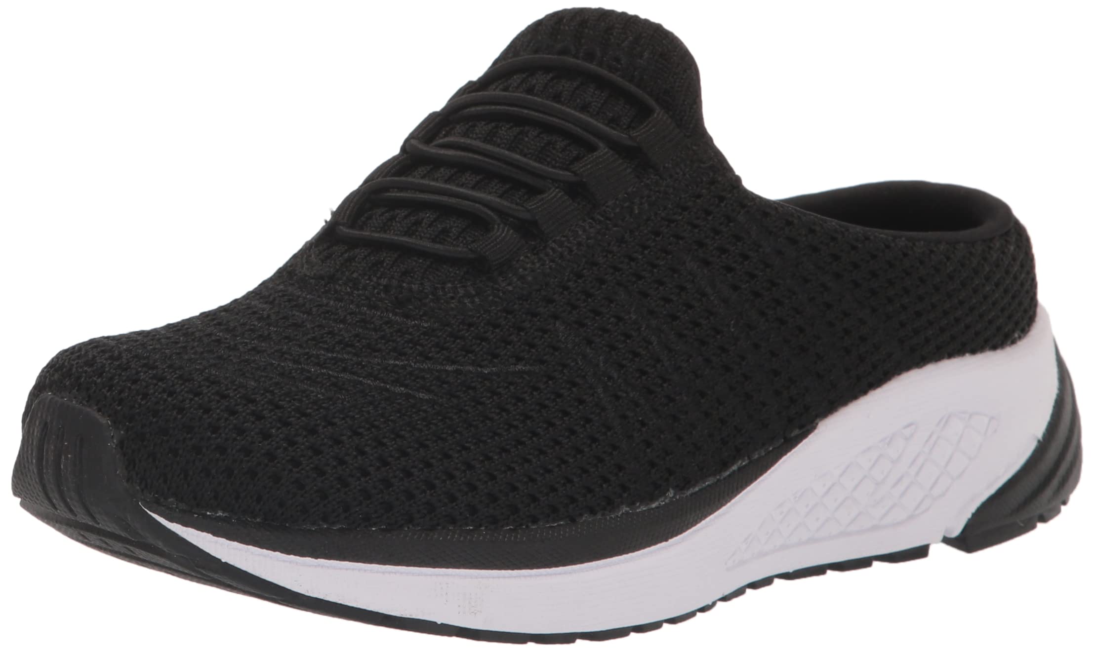 Propet Womens Tour Slip On Mule Sneakers Shoes Casual - Black