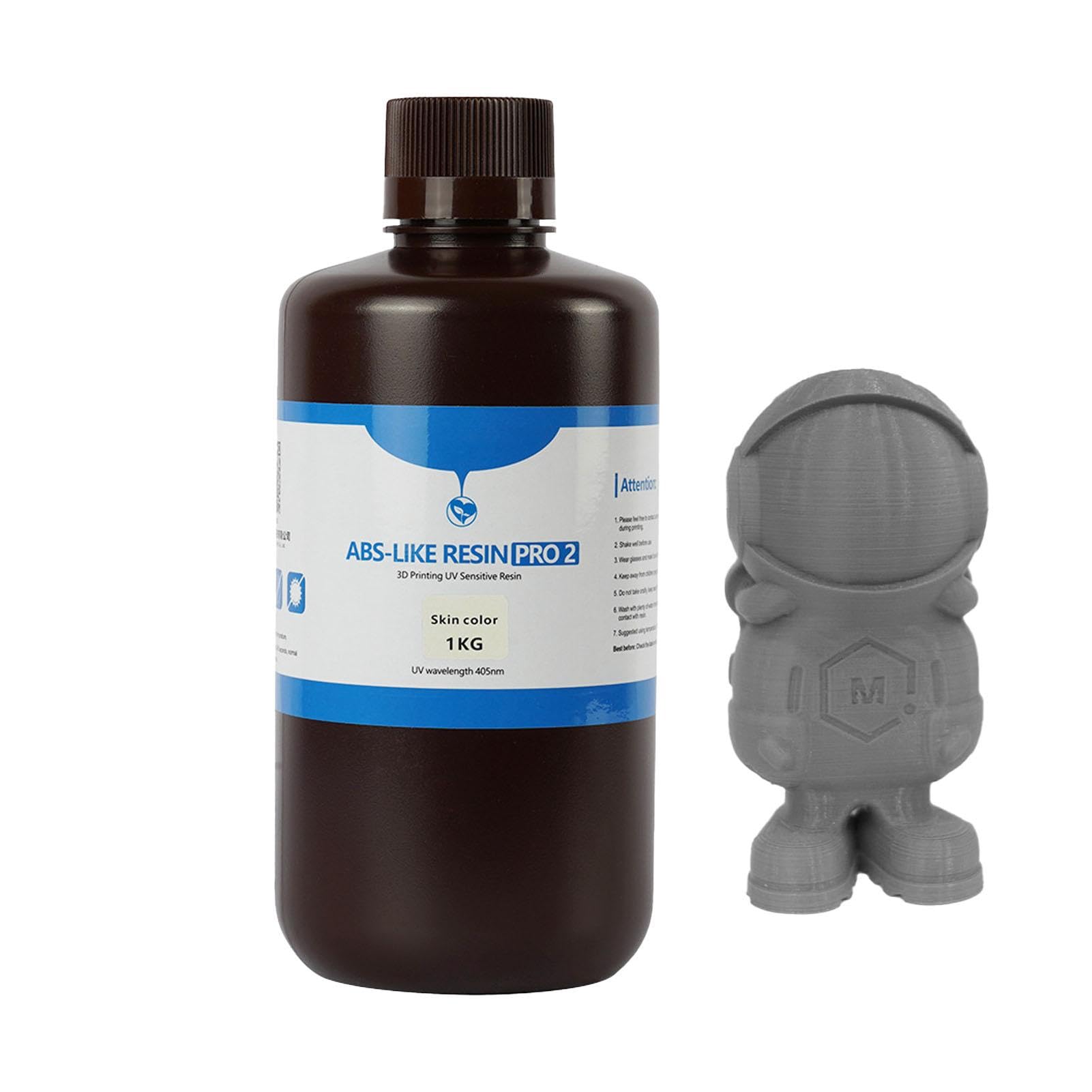 Resina resistente, resina per stampante 3D Resina per stampa 3D | Resina fotopolimerica ad alta precisione, a basso odore, resina per stampante a polimerizzazione UV per la m