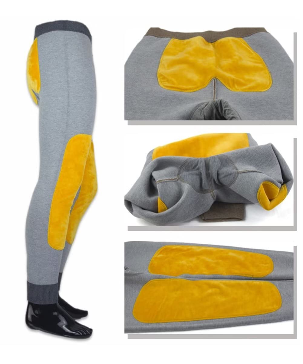 Uomo Pantaloni Termico Biancheria Intima Pantaloni Strato di Base Pantaloni Leggings