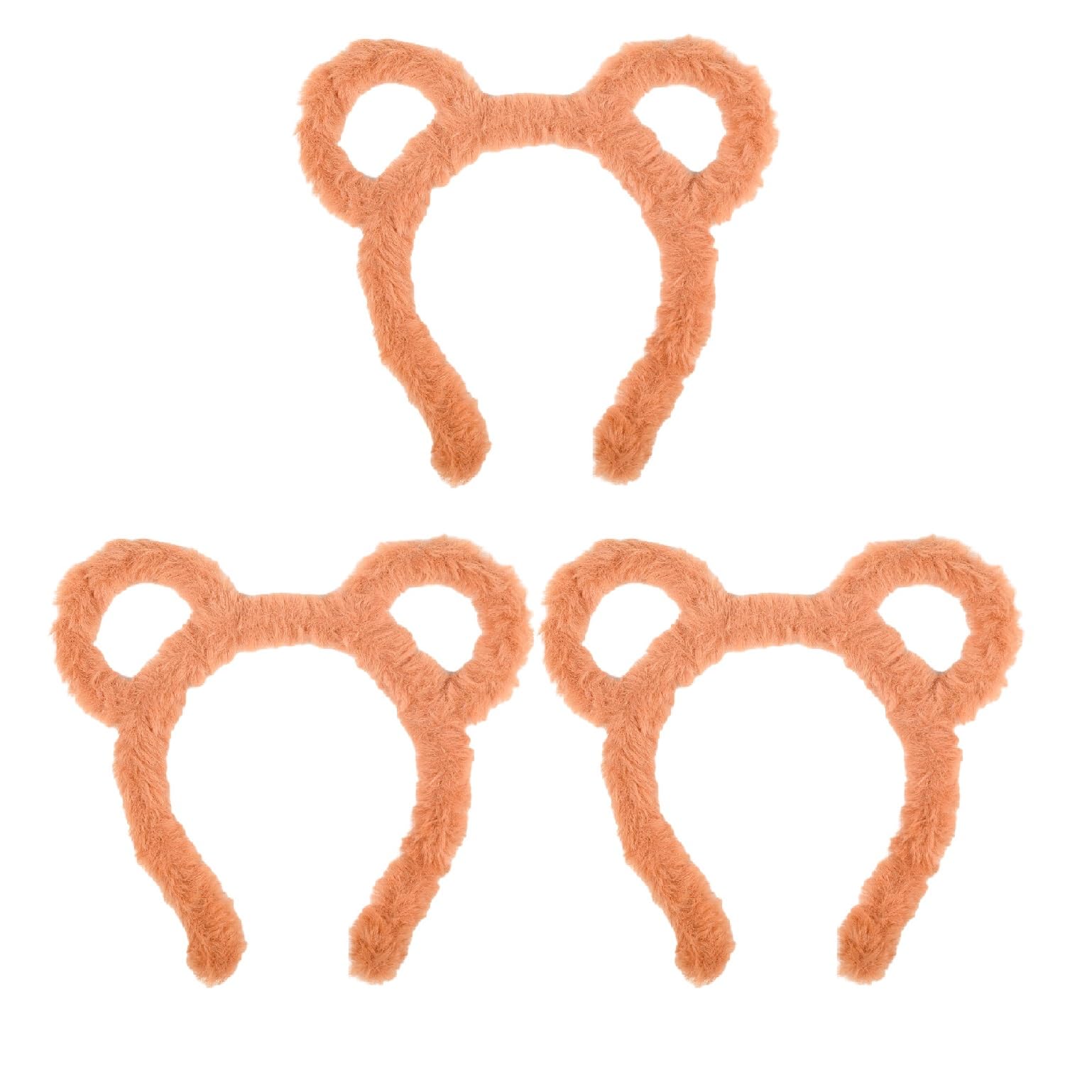 JNAWA Halloween Chipmunk Hairband Cute Cartoon Animal Ears Hairband for Adult Women Halloween Party Dress Cosplay Party Animal Costumes (3)