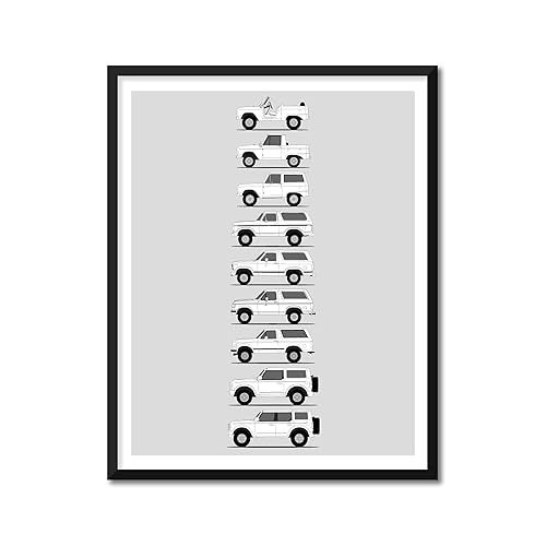 Miniatura 28 de Handmade Poster compatible with Ford Focus RS Generations Print Wall Art Handmade Decor the Ford Focus RS (8x10" Print (Unframed), Satin Paper)