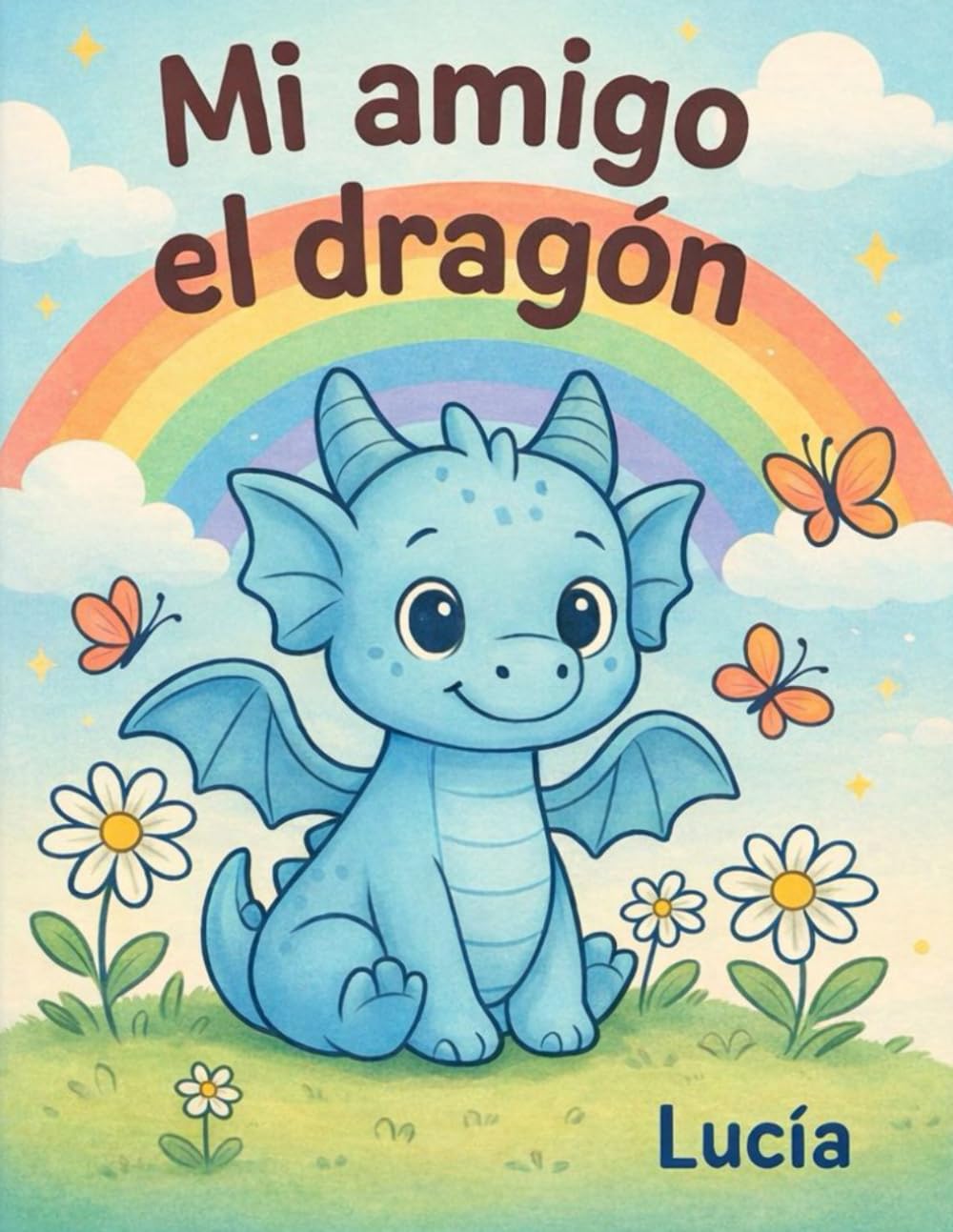 Mi amigo el dragón: Libro para colorear infantil (2–5 años)