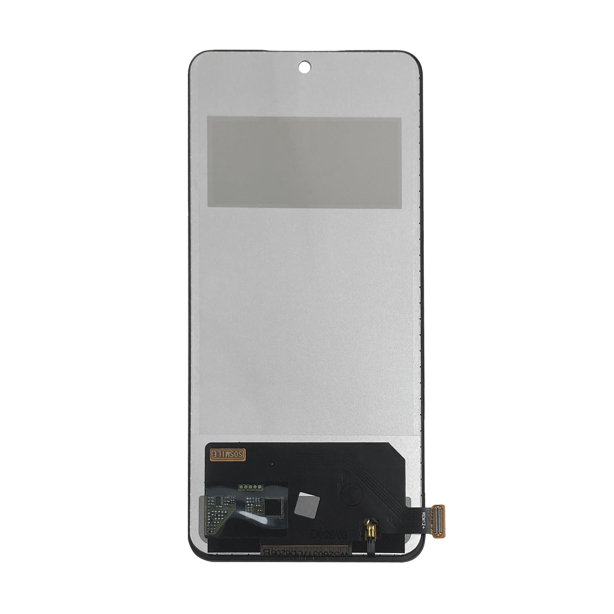 Compatible con Real-me 12 Pro 5G (Real-me 12 Pro +5G) RMX3842TFT Reemplazo para pantalla táctil, digitalizador y pantalla LCD [Sin función de huella digital] Con kit de reparación