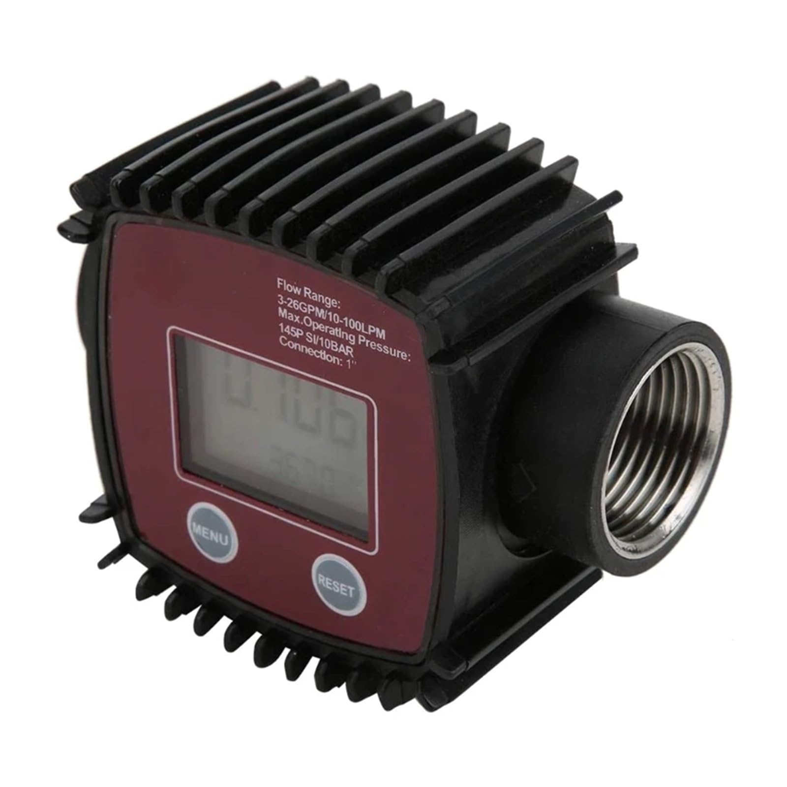 Contador de Agua, Medidor De Flujo De Combustible Digital K24 Profesional, Compatible Con Productos Químicos, Envío Directo De Agua , para uso doméstico en el jardín