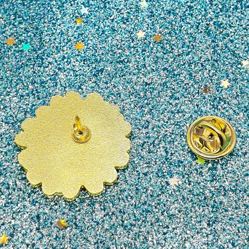 Image of I Need A Raisey Enamel Pin - Flower Series | Premium Enamel Pin - Statement Lapel Pin - Plated Badge for Clothing, Bags, Hats, Jackets, and Lanyards