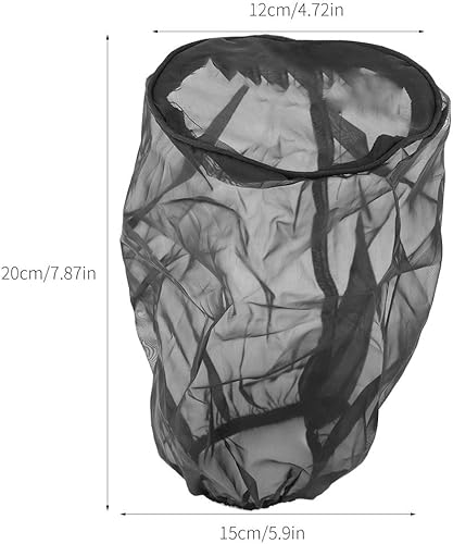 Miniatura 4 de Fydun - Cubierta protectora universal para filtro de aire, 90% a prueba de polvo para filtros de alta entrada de aire (grande)