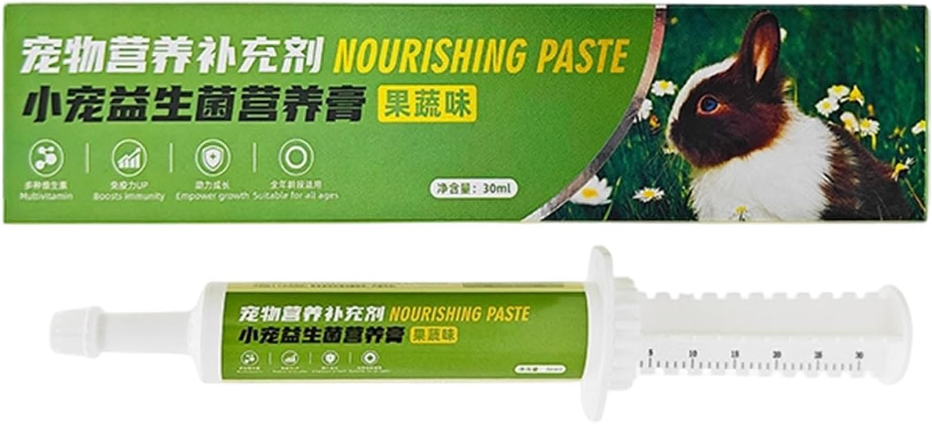 Supplement for Cat,Gentle Small Animal Nutritional Cream,Chinchilla Daily Grooming Support Paste – for Gerbils Mice Degus Squirrels Chinchillas Bunny