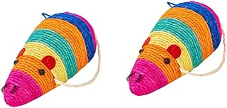 BESTOYARD 2 Peças Brinquedo Interativo Para Gatos Brinquedos Interativos Para Gatos Brinquedos Catnip Para Gatos Brinquedos Para Ratos Gatos Brinquedo Para Arranhar Gatinho Brinquedo Teaser