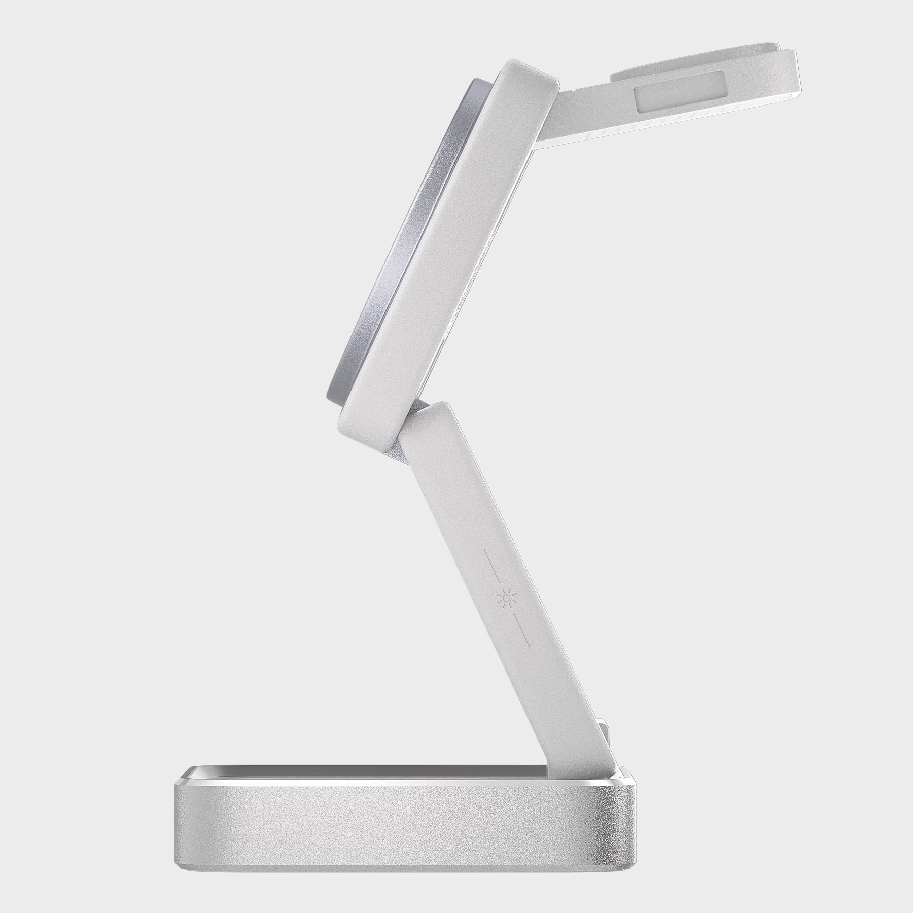 Tigratigro Cargador inalámbrico Plegable 3 en 1, estación de Carga inalámbrica Magsafe para iPhone 16/15/14/13/12 Series, Compatible con Watch 10/9/8/7/6/SE/5/4/3 (Blanco)