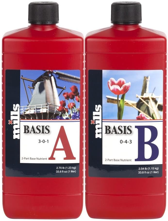 Mills Nutrients Basis A&B 1 Liter Set