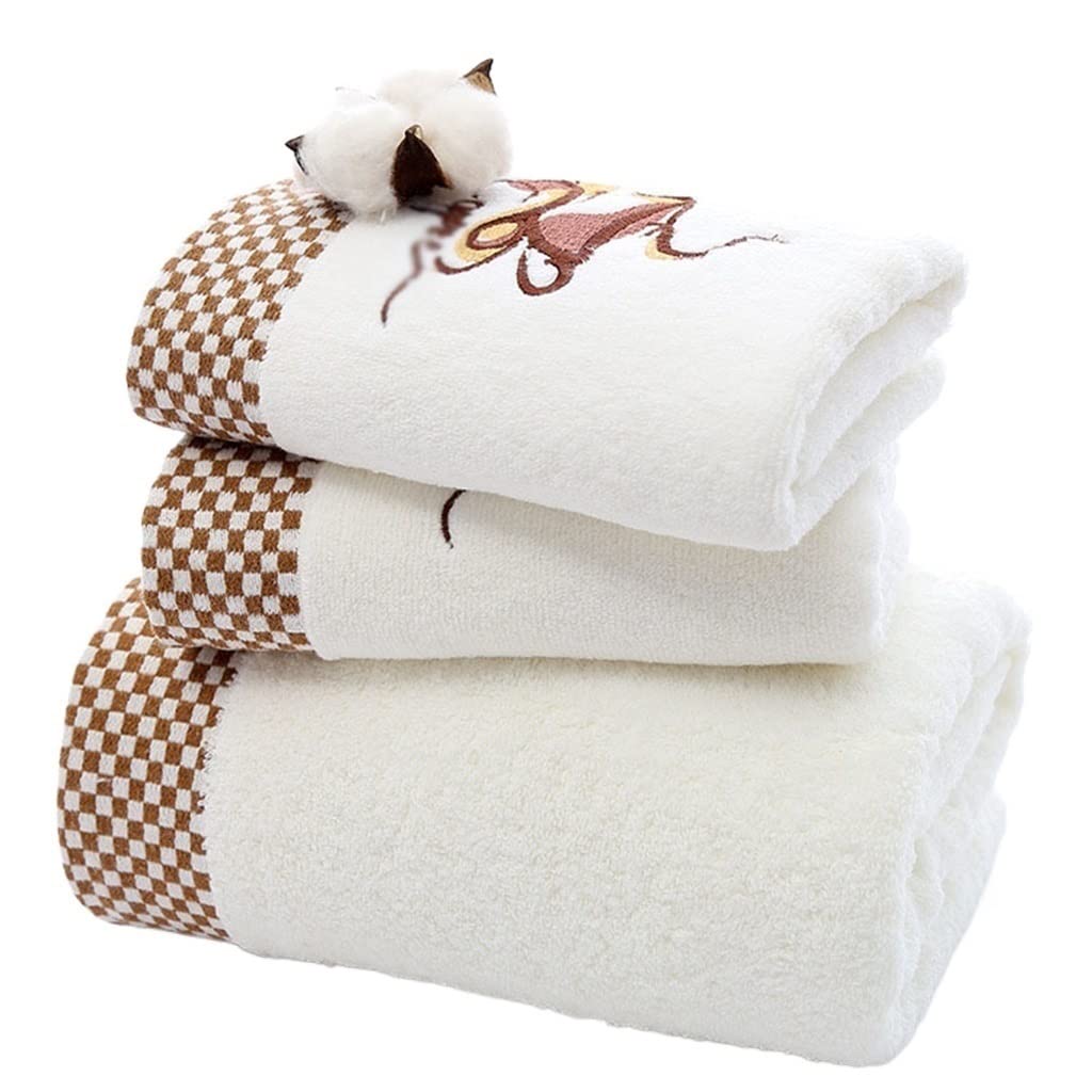 Juego de toallas suaves para un baño relajante y secado confortable diario