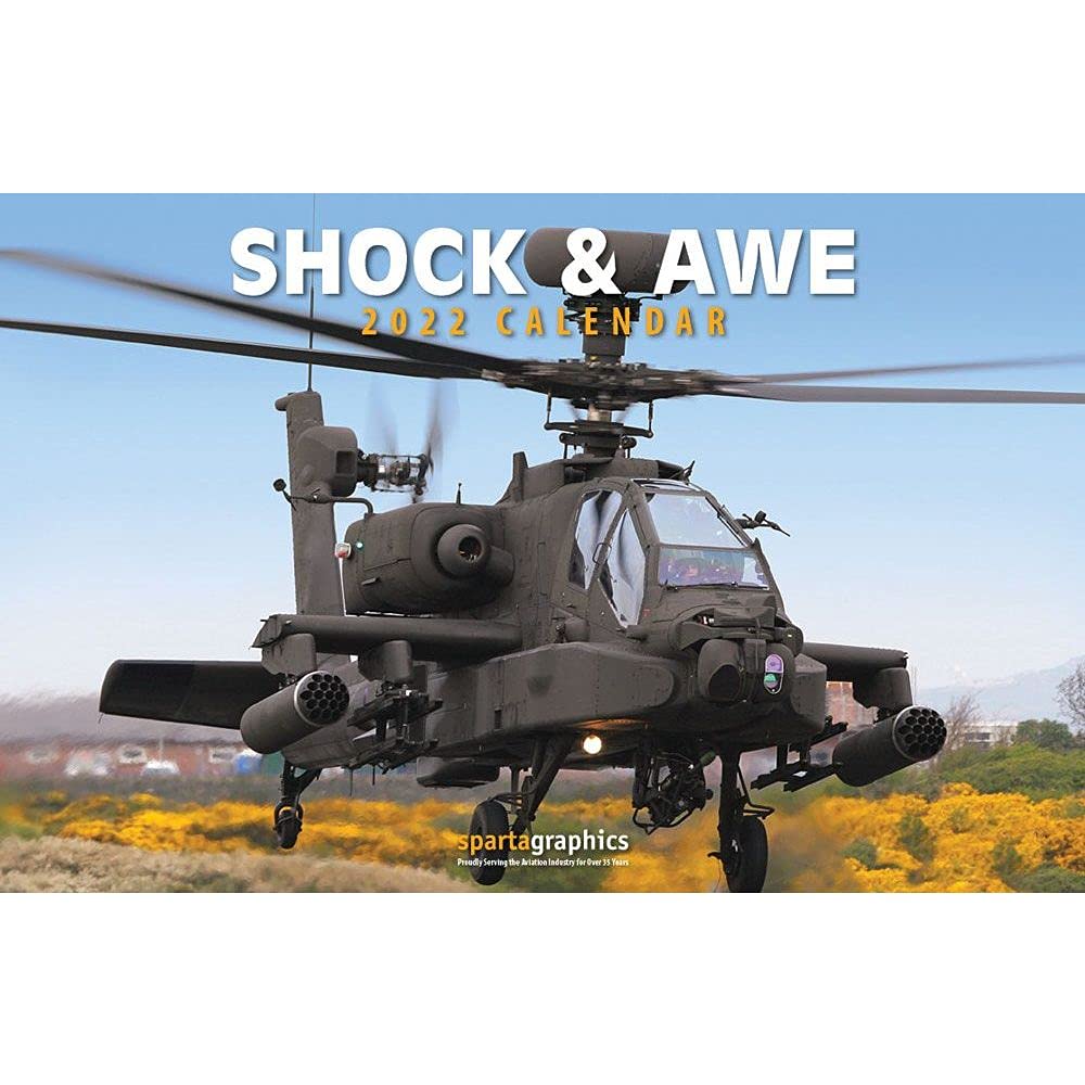 2022 Shock and Awe Deluxe Wall Calendar