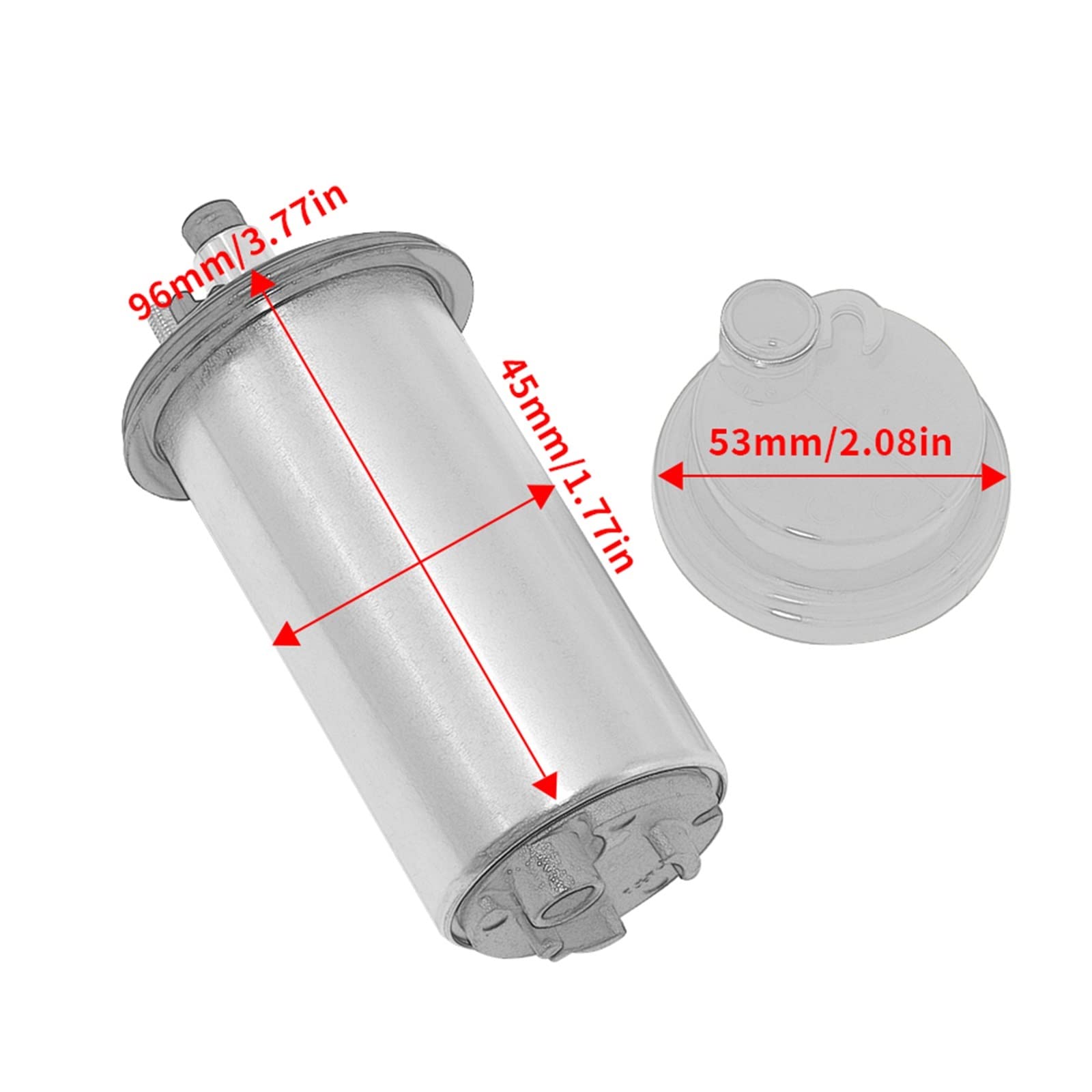 Bomba de combustible Compatible With motocicleta compatible con Yamaha 200HP VX200 200H 200J LX200 L200J 225HP SX225 V225 225F 225G VX225 LX225 L225F SX250 ETOL/XL TL