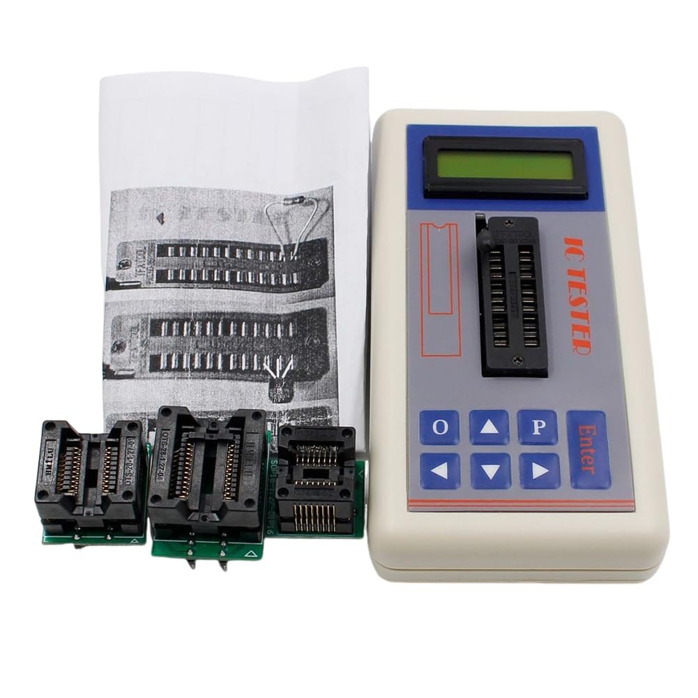 Comprobador de circuito integrado IC Probador IC Comprobador de circuito integrado con enchufes rodados