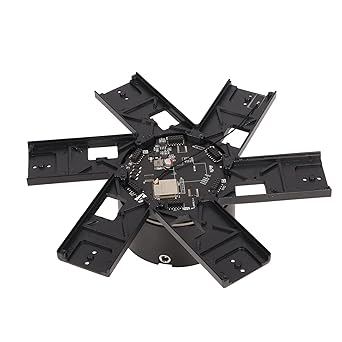 EXCLUZO Hologram Fan Projector, 3D Hologram Fan 23.6inch Professional 4000x960 Resolution for iOS for Casino for Android for Bar for Business for Holiday (EU Plug)