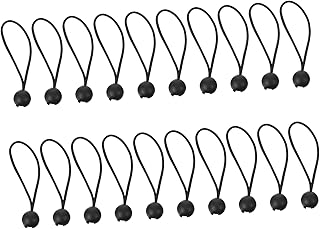 INOOMP 1 Set Tent Bungee Cord Tents for Camping Tent for Camping Black Tarp Elastic Belt Black Bungee Cord Bungy Chords Heavy Duty Tie Down Cords Bungee Cords Bungee Strap