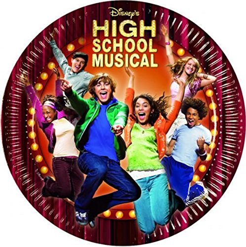 High School Musical - Assiettes x10 - Fête