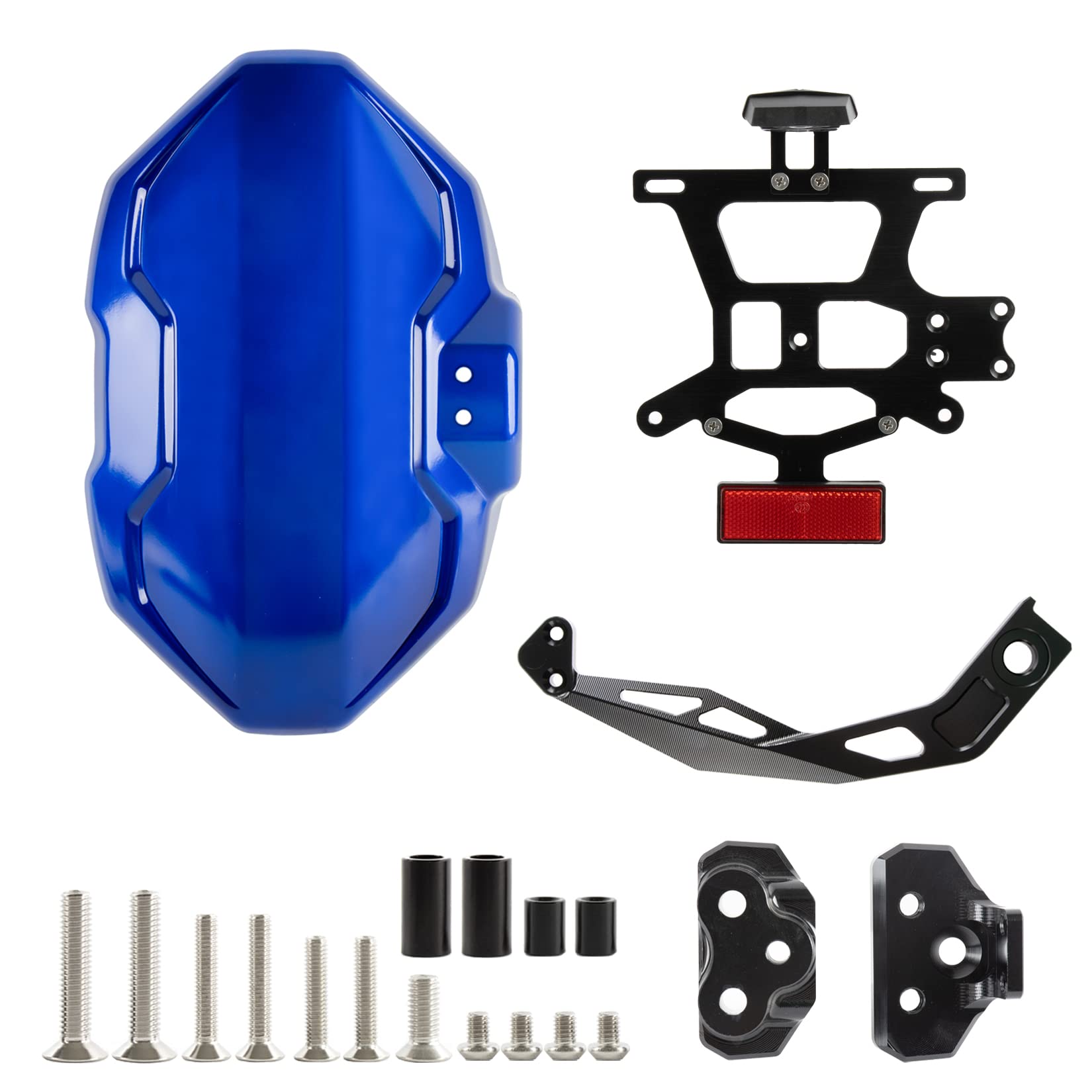 Amazon | バイク用 マッドガード スプラッシュガード 泥除け リア