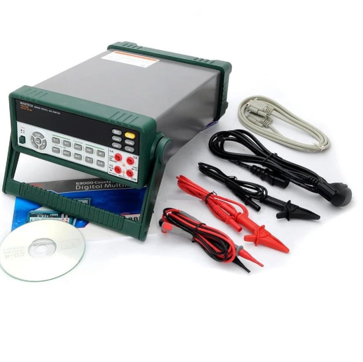 MASTECH MS8040 MS8050 Tisch-Multimeter 22000/53000 Zählungen AC DC Spannung Strom Auto Bereich Tischmultimeter True RMS Tiefpassfilterung mit RS-232 Schnittstelle (MS8050)