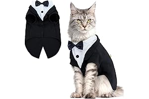 Bonaweite Cat Tuxedo Suit: A Dapper Outfit for Feline Friends