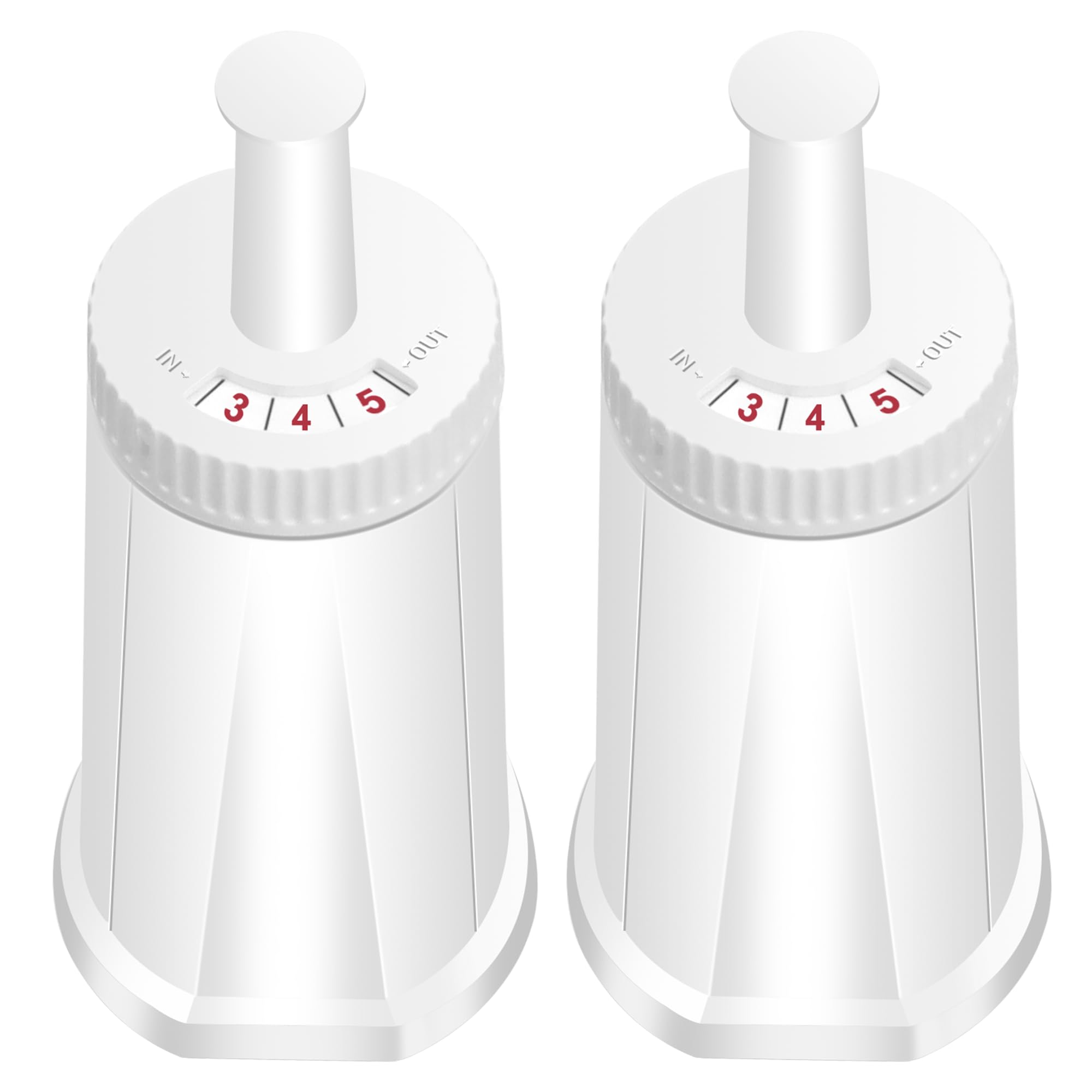 BES880 Water Filter for Breville Espresso Machine - 2 Pack (Fit for Breville Touch, Oracle Touch, Barista Pro, Oracle, Part#BES008WHT0NUC1)