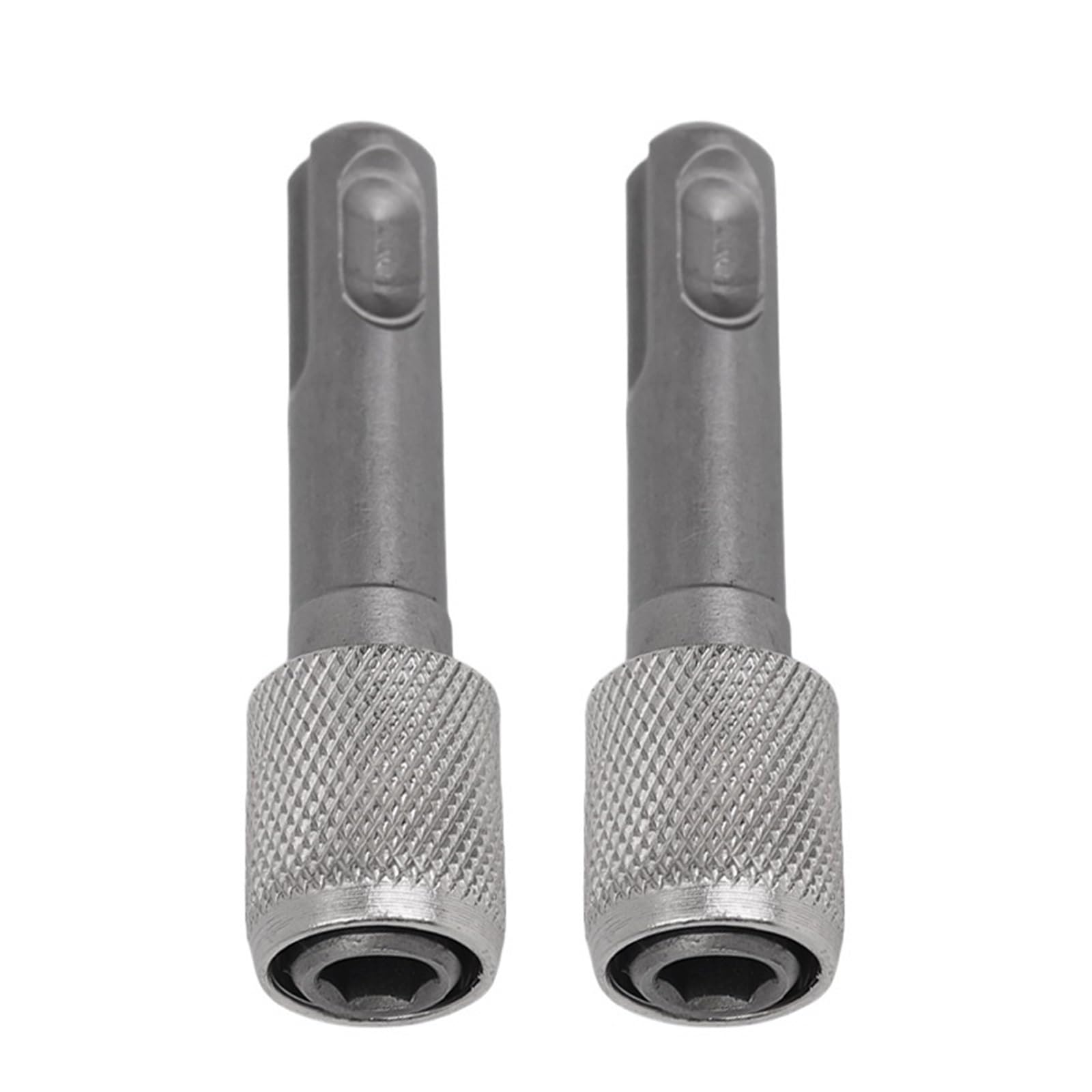 Soporte de taladro para tubo, adaptadores varilla extensión hexagonal cambio rápido, herramienta Juego dados(2Piece)