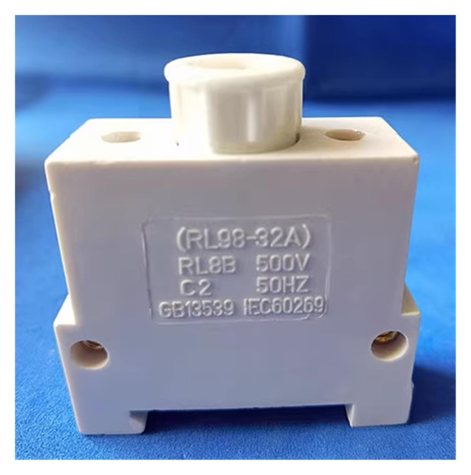 Bezpieczniki: RL8B RL98 RL98-32 1A 2A 3A 4A 5A 6A 10A 12A 16A 20A 25A 30A 32A 500V D02 10 mm x 38 mm / Podstawa: RL8B-32 RL98-32A(RL8B 1A 5000 V 10 x 3 8