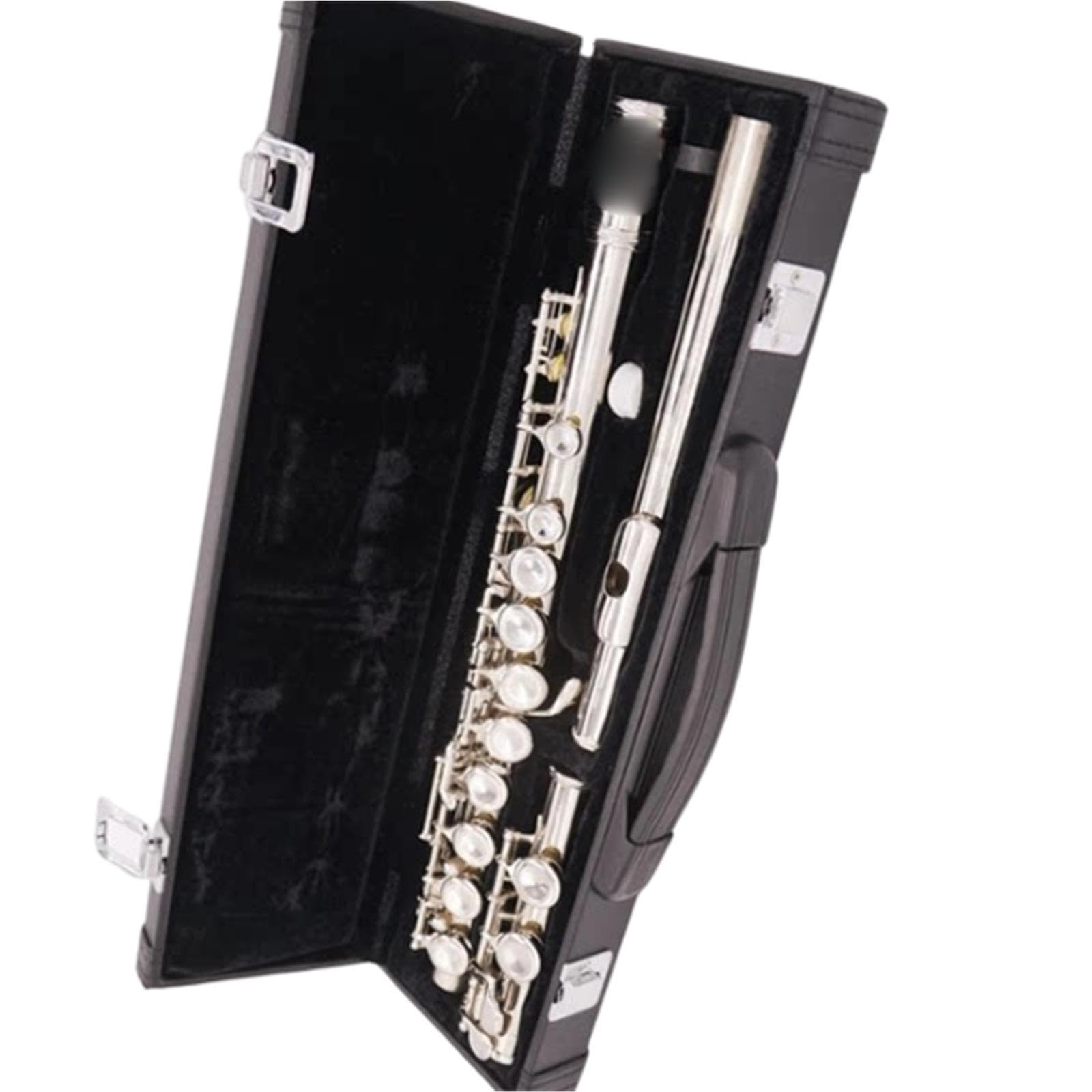 Flute Instruments 16-otworowy niklowany flet z zamkniętym otworem