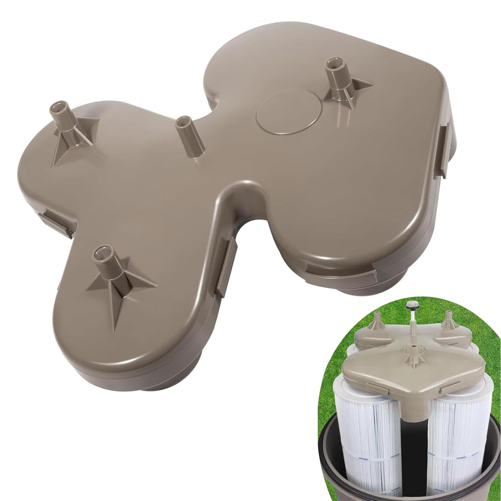 CX3030C Filtro de cartucho de repuesto para colector superior, C3030, C4030, C2030, filtro de piscina, circulación, parte superior de filtro de piscina de plástico