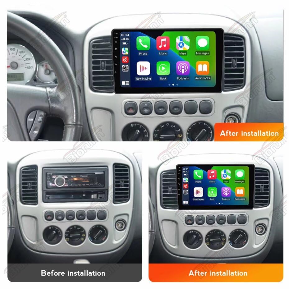 ASURE 9-Inch Android 13 Car Stereo For Ford Escape 2001-2007 - Wireless Carplay & GPS Navigation
