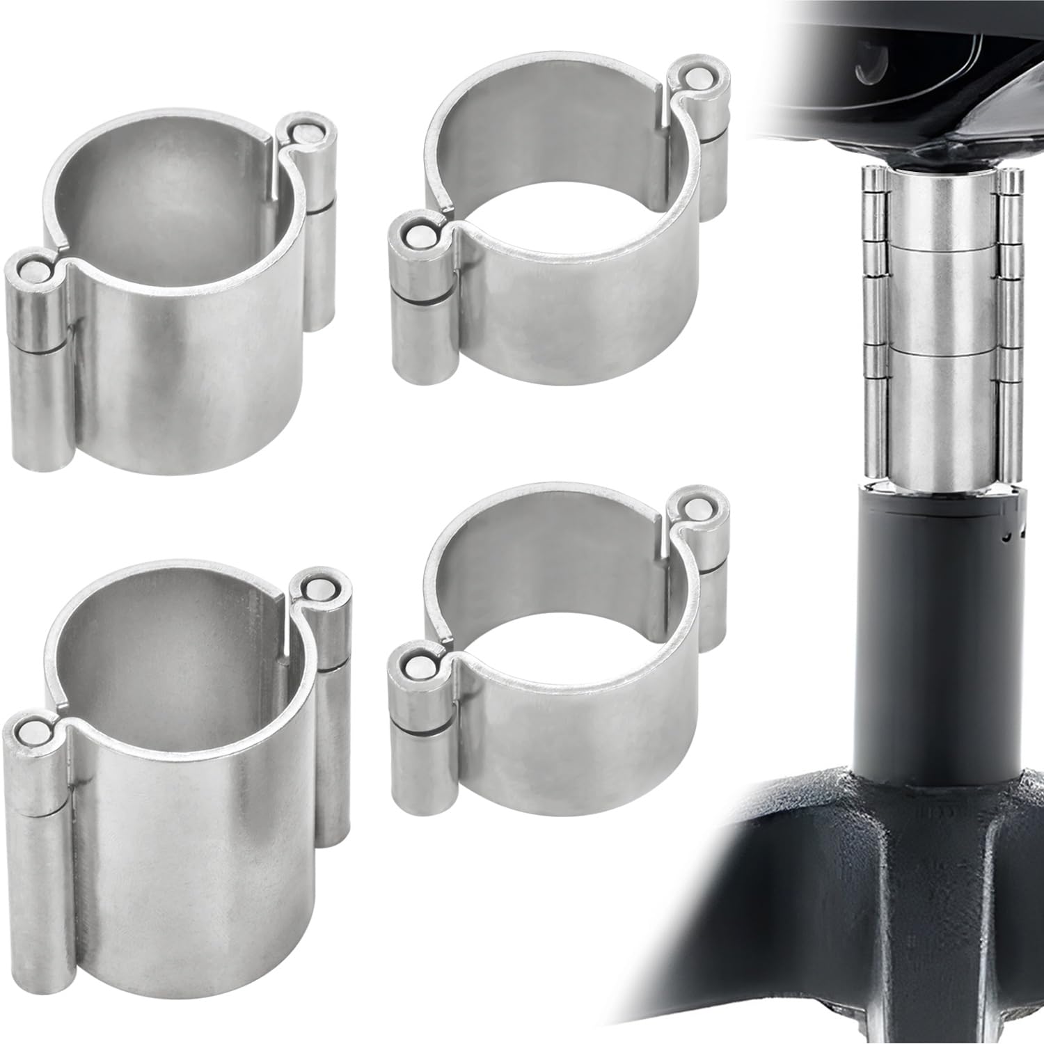 Office Chair Sinking Fix Kit to Stop Sink|Made of Steel Strong Enough to Support Maximum 800 Pounds | No More Sink &No Need to Replace Chair Gas Lift