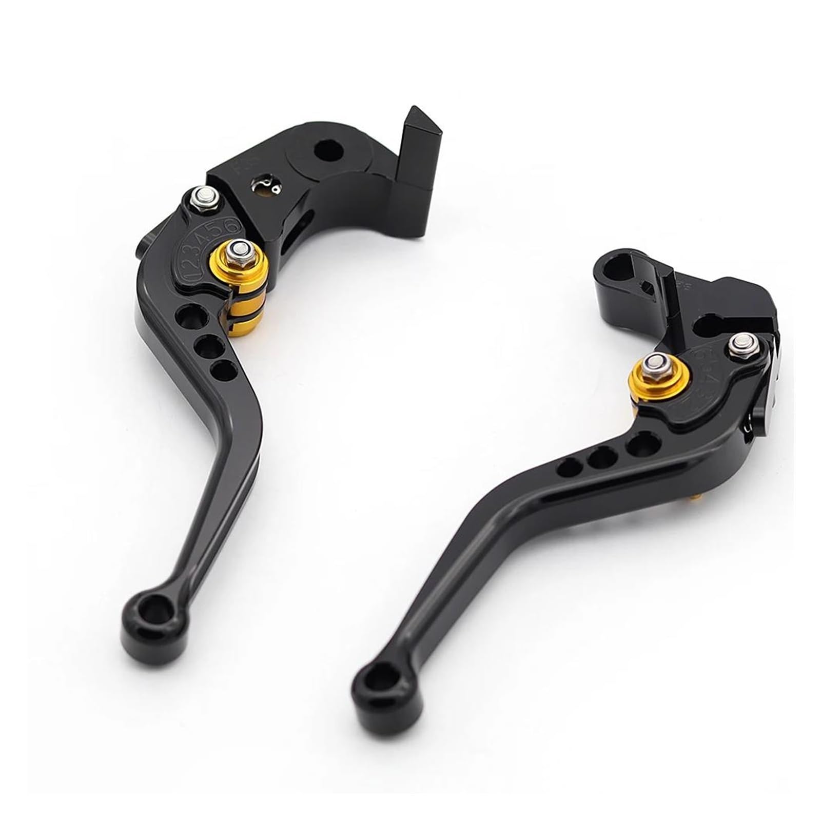 Leve Manubrio Per Suzuki Per GSXR 600 750 1000 Per GSXS1000 Per GSXS750 Per HAYABUSA Per GSX1300R CNC Breve Moto Leva di Frizione del Freno Leve Freno Frizione