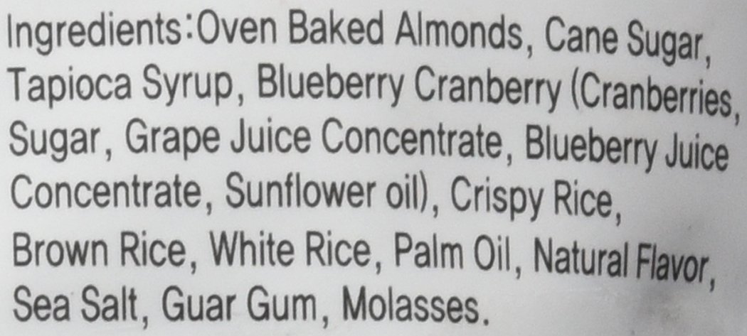 180 Snacks Almond Pops w/Blueberries, 15 Ounce Bag
