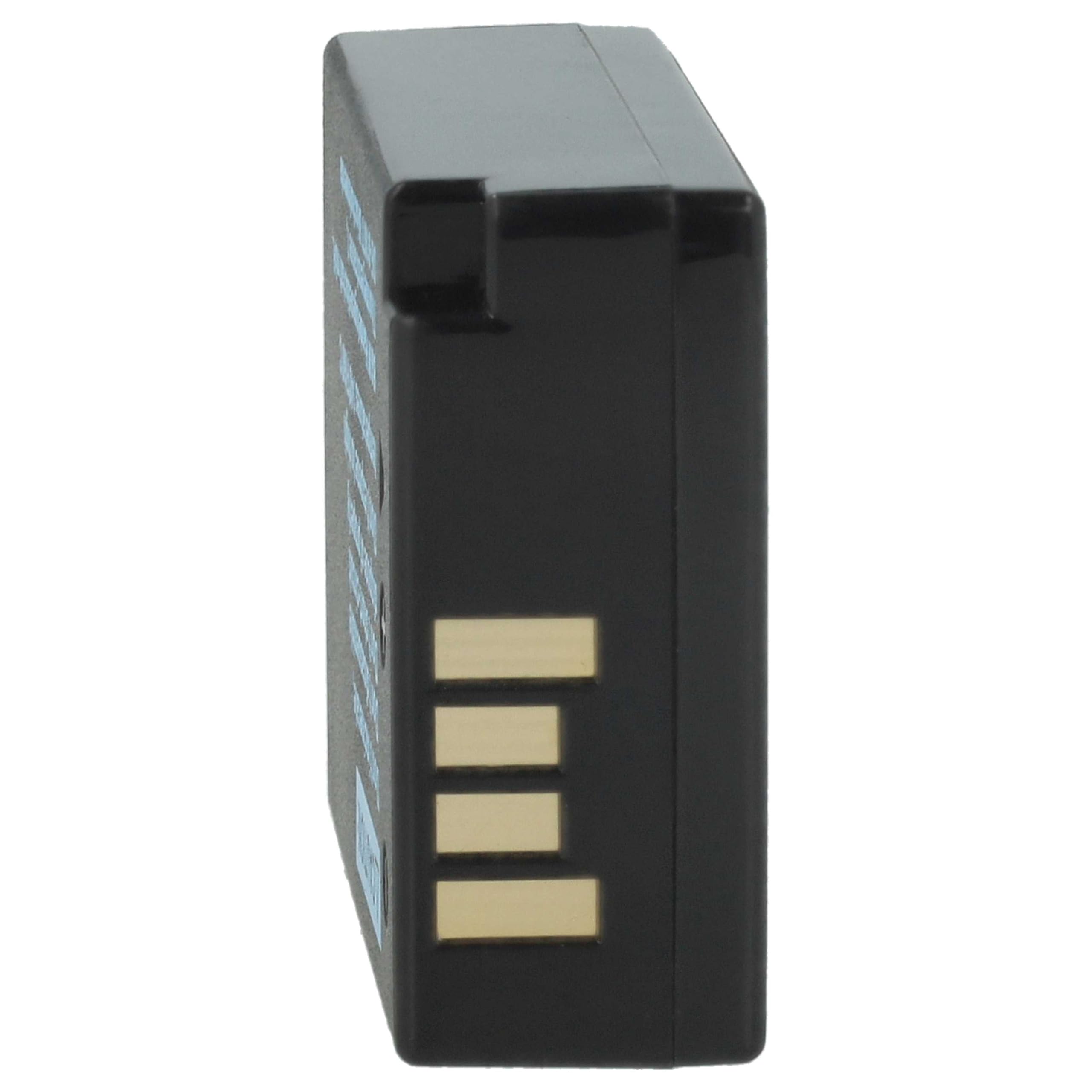 vhbw 3x batteria compatibile con Canon EOS Kiss X8i, 8000D, 800D, 250D, 77D | per Kiss X10, 750D, 850D, 200D, 760D fotocamera (750mAh, 7,2V, Li-Ion)