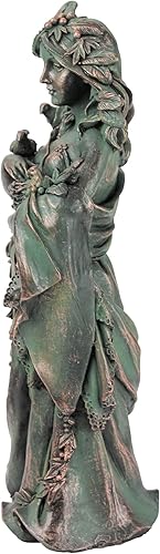 Miniatura 6 de Design Toscano NG31497 Madre Naturaleza Doncella de la Estatua del Bosque, A Todo Color