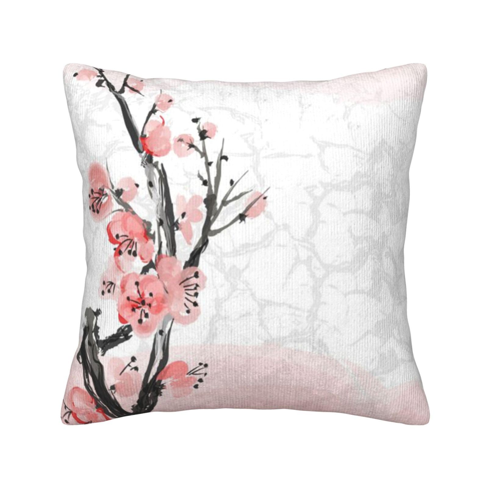 Cuscino decorativo motivo floreale velluto 45x45 cm multicolore Panax
