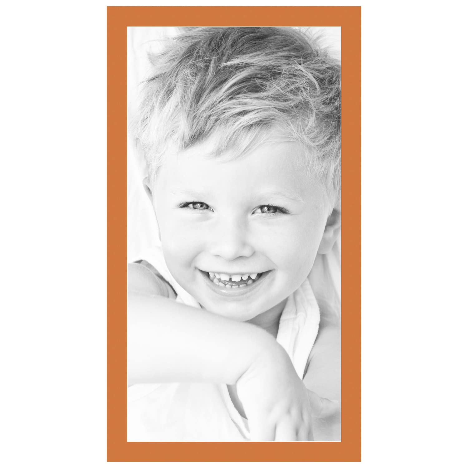 18x35 Tangerine / Octoberfest Custom Mat for Picture Frame with 14x31 opening size (Mat Only, Frame NOT Included)