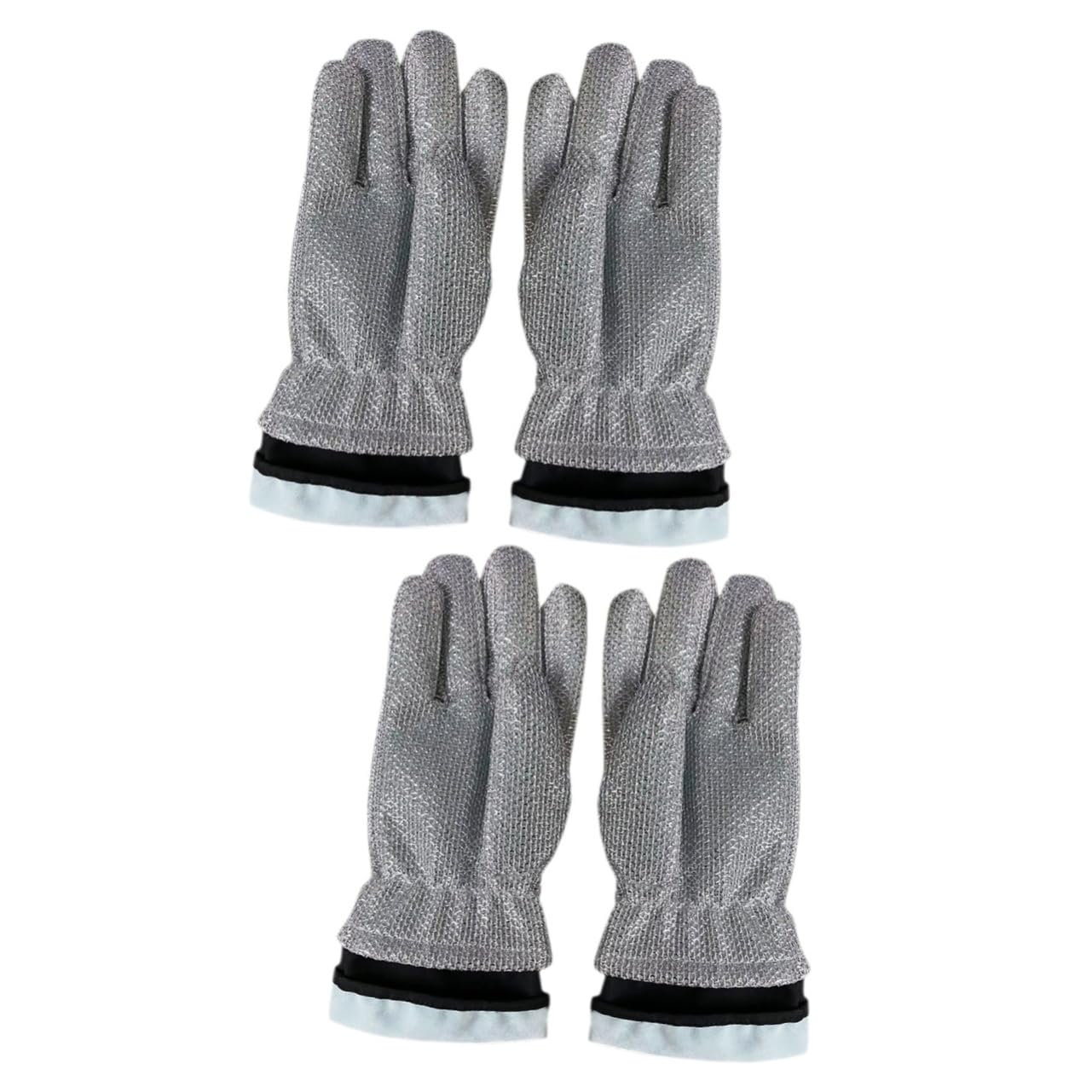 2pares Guantes De Cocina Reutilizables Impermeables Para Lavado De Guantes De Limpieza De Cocina De Resistentes y Cómodos De Antideslizantes Para Del