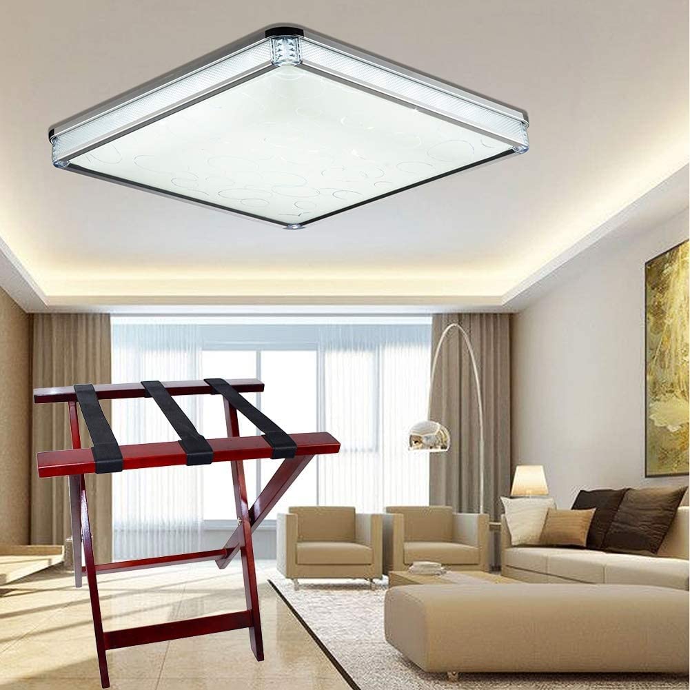 Support de sac de voyage en bois pour optimiser le rangement des chambres d'amis
