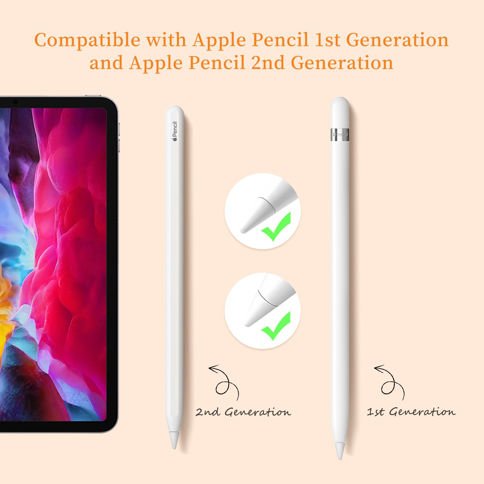 Amazon.co.jp: Apple Pencil第1世代/第2世代、iPad Pro Pencil 2/1 Gen