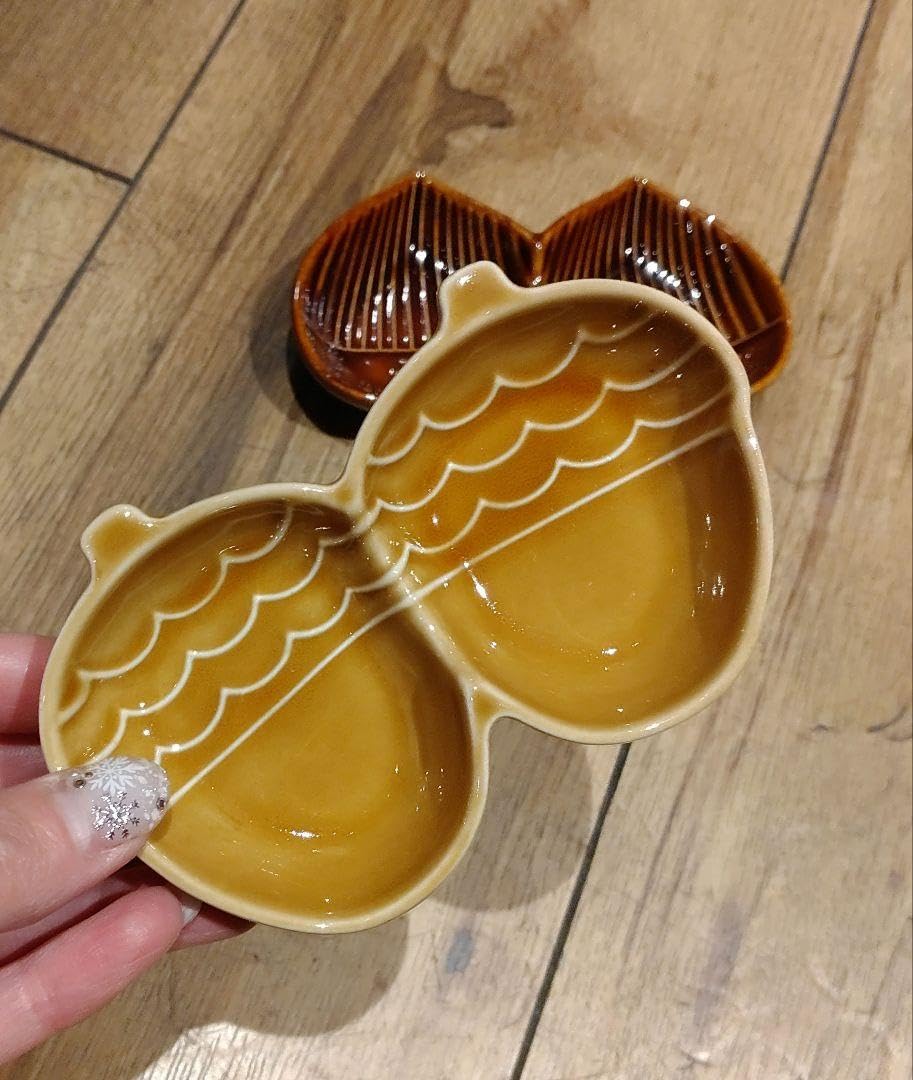 新品2点セットシーナカーサくり仕切り皿マロン